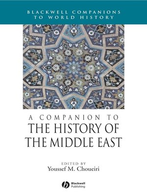 cover image of A Companion to the History of the Middle East